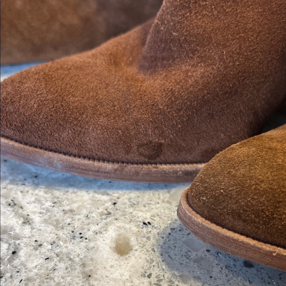Dolce Vita Brown Suede Over the knee Heeled Boots 25” Size 6 - Picture 11 of 12